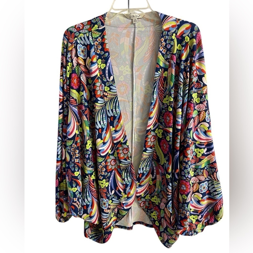 Pioneer‎ Woman kimono colorful open front L/XL